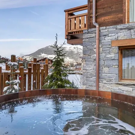 木屋 Le Moulin, Le Praz, 6 Chambres, In, Out *