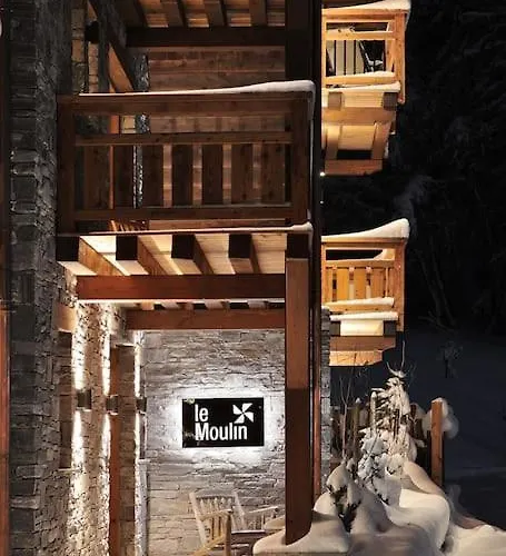 Le Moulin, Le Praz, 6 Chambres, In, Out *