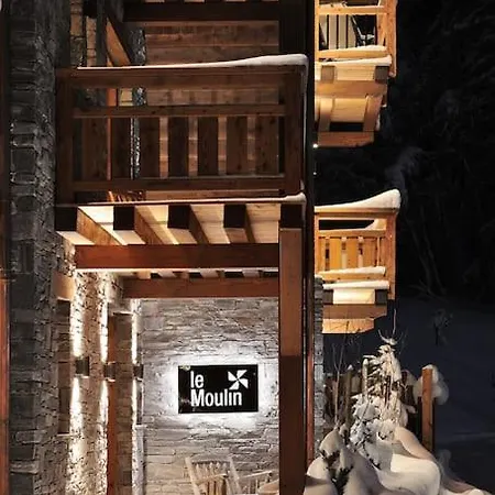 Le Moulin, Le Praz, 6 Chambres, In, Out *