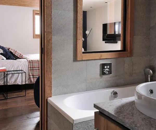 شاليه Le Moulin, Le Praz, 6 Chambres, In, Out