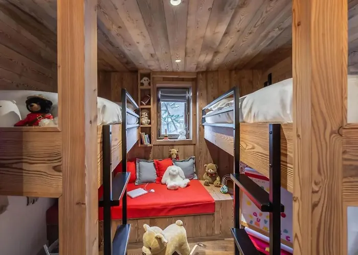 شاليه Le Moulin, Le Praz, 6 Chambres, In, Out *